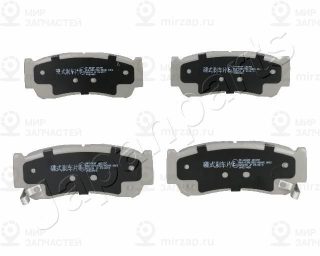 Комплект тормозных колодок (дисковый тормоз) JAPANPARTS PPH08AF