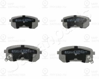 Комплект тормозных колодок (дисковый тормоз) JAPANPARTS PPK04AF