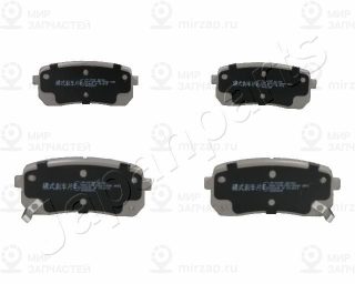 Комплект тормозных колодок (дисковый тормоз) JAPANPARTS PPK07AF