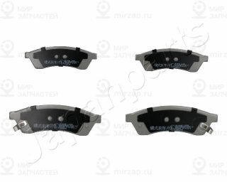 Комплект тормозных колодок (дисковый тормоз) JAPANPARTS PPW03AF