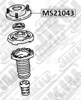 Опора Амортизатора Toyota Camry (Xv20) 1996-2001 Jikiu MS21043