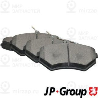 Комплект тормозных колодок (дисковый тормоз) JP GROUP 1163602010