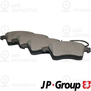 Комплект тормозных колодок (дисковый тормоз) JP GROUP 1163603910