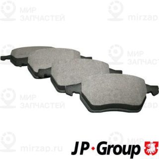 Комплект тормозных колодок (дисковый тормоз) JP GROUP 1163604810