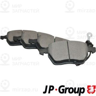 Комплект тормозных колодок (дисковый тормоз) JP GROUP 1163605210