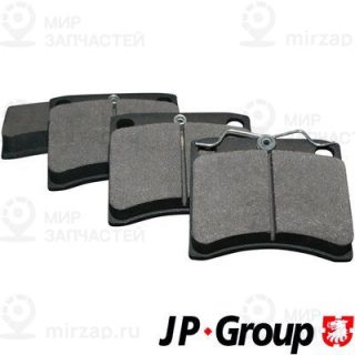 Комплект тормозных колодок (дисковый тормоз) JP GROUP 1163606610