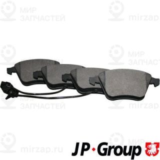 Комплект тормозных колодок (дисковый тормоз) JP GROUP 1163607010