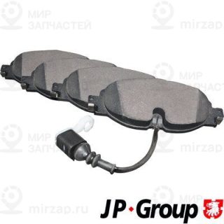 Комплект тормозных колодок (дисковый тормоз) JP GROUP 1163609510