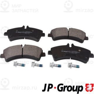 Комплект тормозных колодок (дисковый тормоз) JP GROUP 1163705710