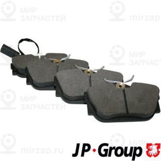 Комплект тормозных колодок (дисковый тормоз) JP GROUP 1163706110