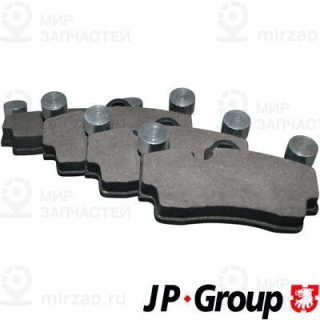 Комплект тормозных колодок (дисковый тормоз) JP GROUP 1163706910