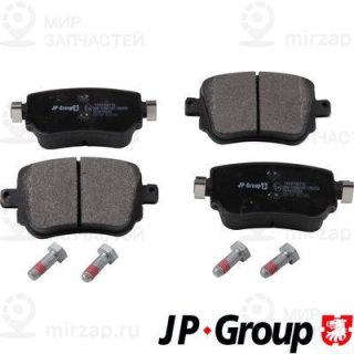 Комплект тормозных колодок (дисковый тормоз) JP GROUP 1163708710