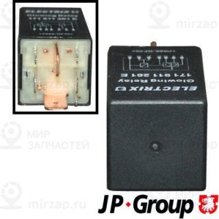 Реле, система накаливания JP GROUP 1199206600