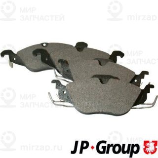 Комплект тормозных колодок (дисковый тормоз) JP GROUP 1263600210