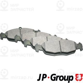 Комплект тормозных колодок (дисковый тормоз) JP GROUP 1263600810