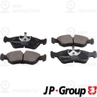 Комплект тормозных колодок (дисковый тормоз) JP GROUP 1263600910
