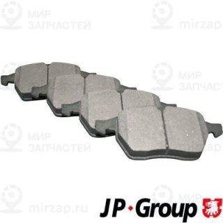 Комплект тормозных колодок (дисковый тормоз) JP GROUP 1263601010