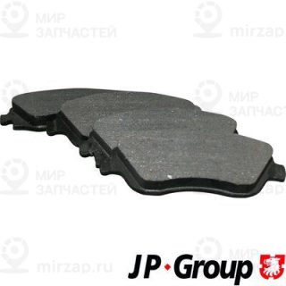 Комплект тормозных колодок (дисковый тормоз) JP GROUP 1263601110