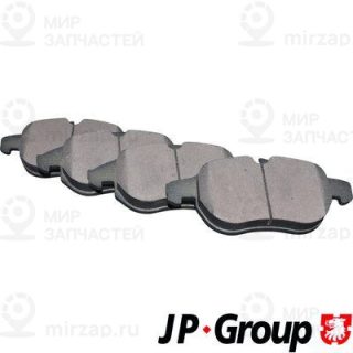 Комплект тормозных колодок (дисковый тормоз) JP GROUP 1263603110