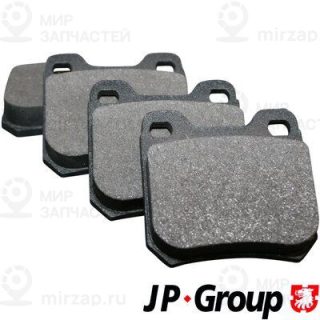 Комплект тормозных колодок (дисковый тормоз) JP GROUP 1263700410