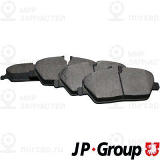 Комплект тормозных колодок (дисковый тормоз) JP GROUP 1463601210