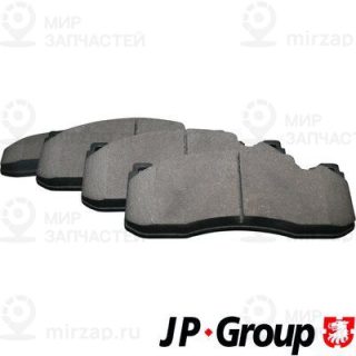 Комплект тормозных колодок (дисковый тормоз) JP GROUP 1463601710