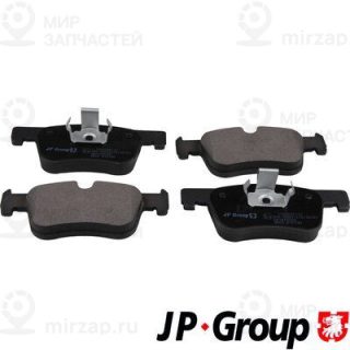 Комплект тормозных колодок (дисковый тормоз) JP GROUP 1463606110