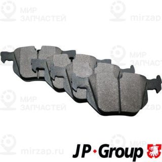 Комплект тормозных колодок (дисковый тормоз) JP GROUP 1463700410