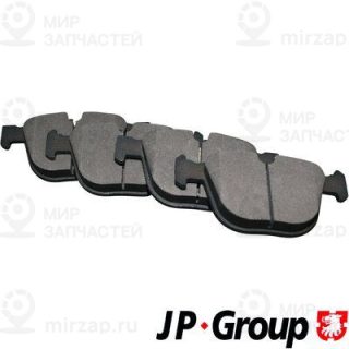 Комплект тормозных колодок (дисковый тормоз) JP GROUP 1463700710