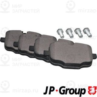 Комплект тормозных колодок (дисковый тормоз) JP GROUP 1463701710