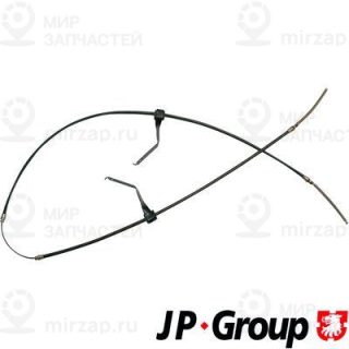 Трос стояночного тормоза JP GROUP 1570301000