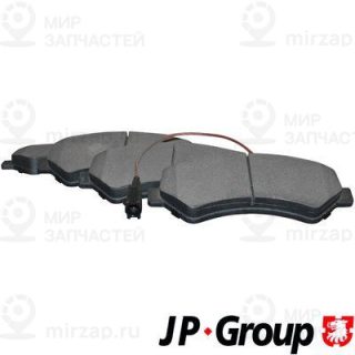 Комплект тормозных колодок (дисковый тормоз) JP GROUP 3163600910