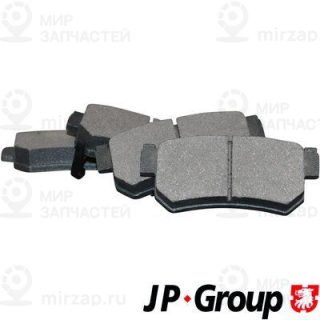 Комплект тормозных колодок (дисковый тормоз) JP GROUP 3263700410