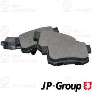 Комплект тормозных колодок (дисковый тормоз) JP GROUP 3463700410