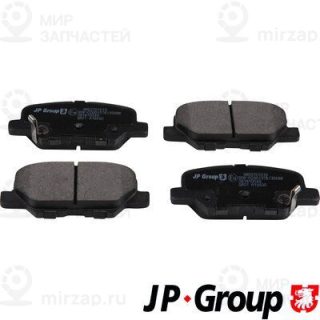Комплект тормозных колодок (дисковый тормоз) JP GROUP 3863701010
