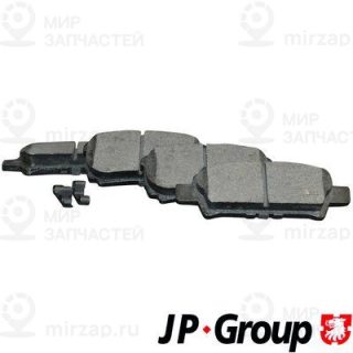 Комплект тормозных колодок (дисковый тормоз) JP GROUP 3963700410