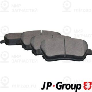 Комплект тормозных колодок (дисковый тормоз) JP GROUP 4363601910