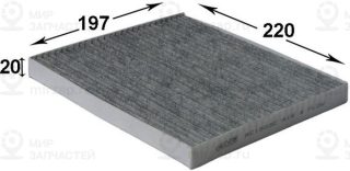 Фильтр салона JS AC1503C