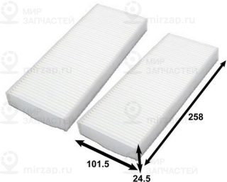 Фильтр салона JS AC2507SET