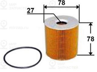 Фильтр масляный JS OE0007