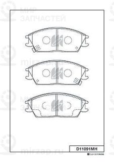 Запчасть KASHIYAMA D11091MH