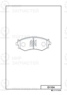 Запчасть KASHIYAMA D1154