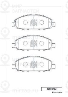 Запчасть KASHIYAMA D1253M