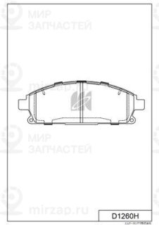 Запчасть KASHIYAMA D1260H