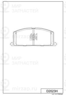 Запчасть KASHIYAMA D2023H