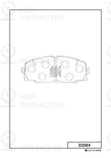 Запчасть KASHIYAMA D2064