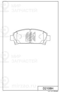Запчасть KASHIYAMA D2108H