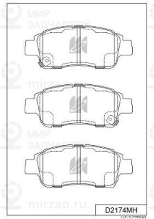 Запчасть KASHIYAMA D2174MH