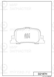 Запчасть KASHIYAMA D2187H