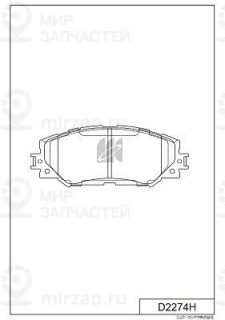 Запчасть KASHIYAMA D2274H